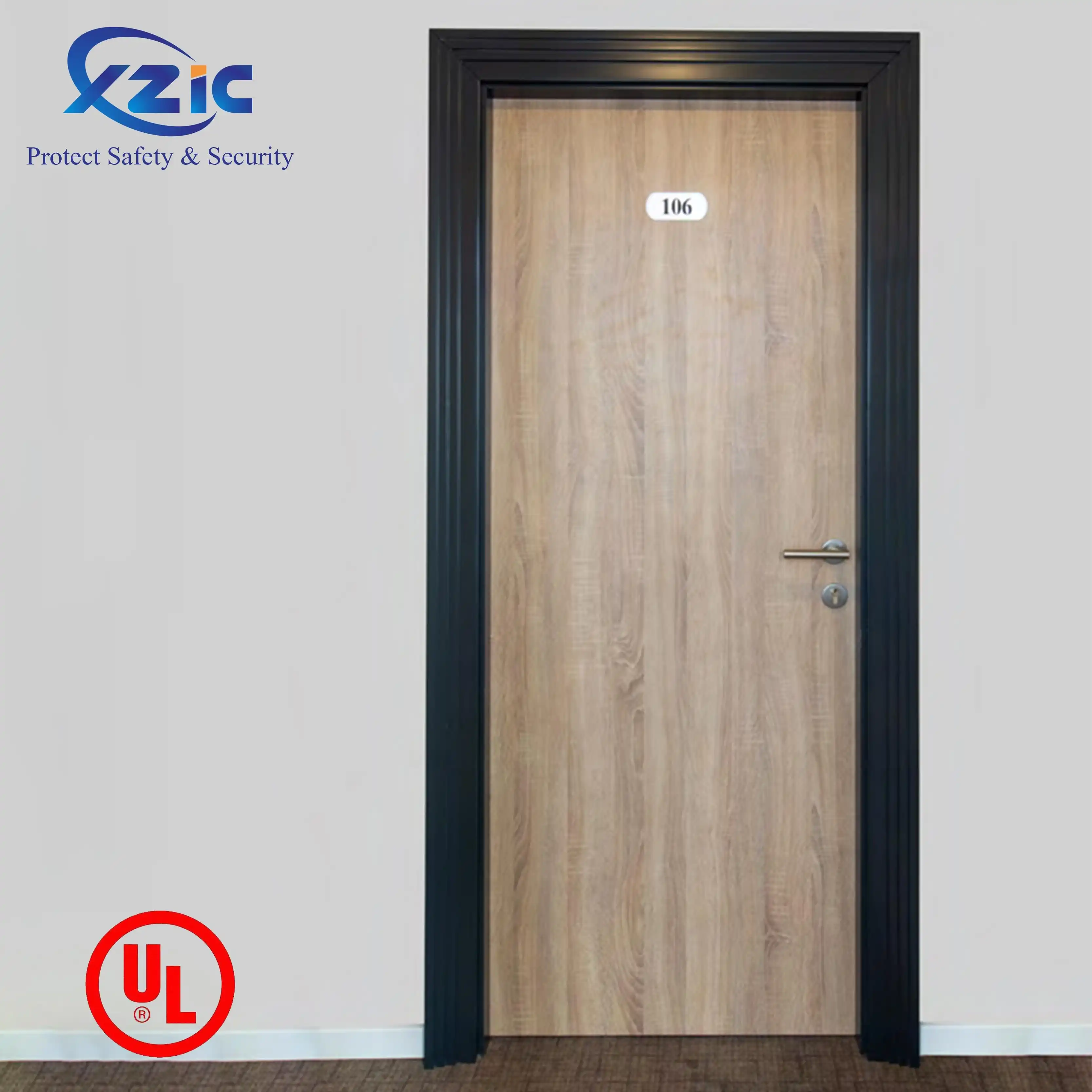 Hot Selling American Style Hotel Door  Manufacturer Hote Fire Rated Door