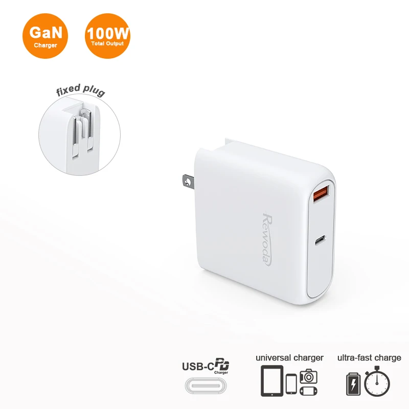 Chinese Factory 100w Gan Charger for Wholesale