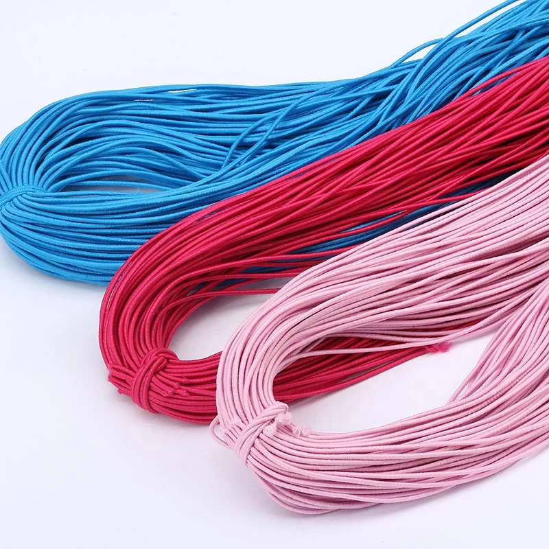 Strong Stretch Elastic Rope Bungee Shock Cord For Shoelaces Drawstring Cord