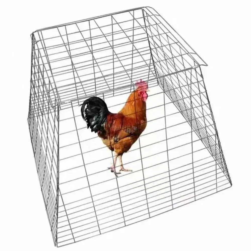 Fly Pen Fence Pet Playpen Chicken Coop Wire Mesh Henhouse for Game Fowl