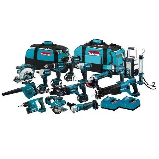 
Authentic Brand New Makitas LXT1500 18-Volt LXT Lithium-Ion Combo Kit / Power Tool / Cordless Drill 