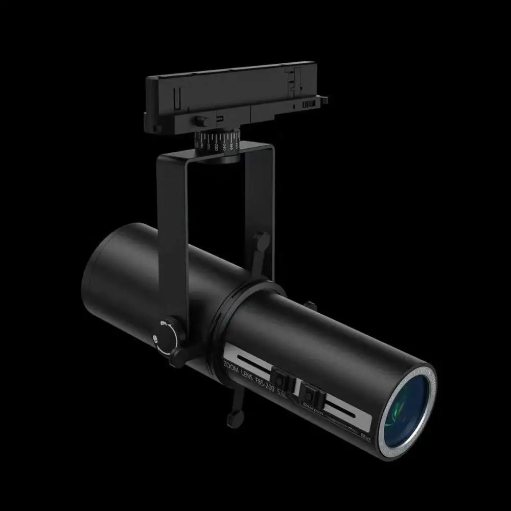 Art Showroom Gallery LED Museum Track Light Museum LED Track Spot Light With Light Shapeable Zoomable Intelligent Control