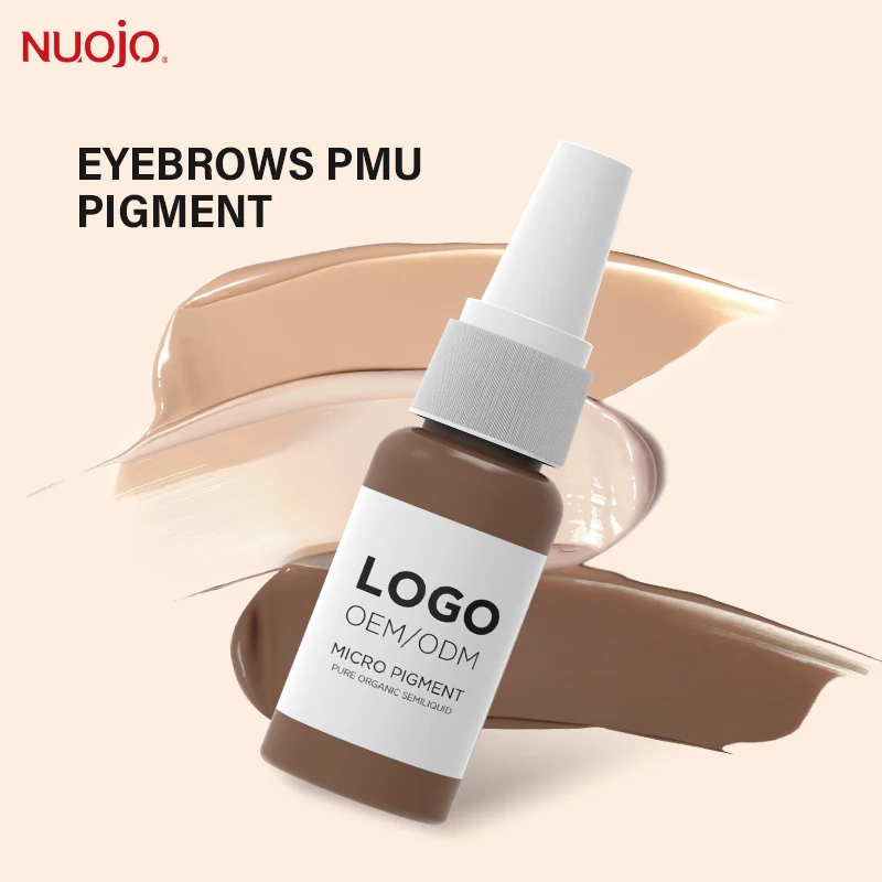 PMU OEM Water Based Cosmetics organic color Pigment For Permanent Semi Permanent Makeup Microblading Pigments