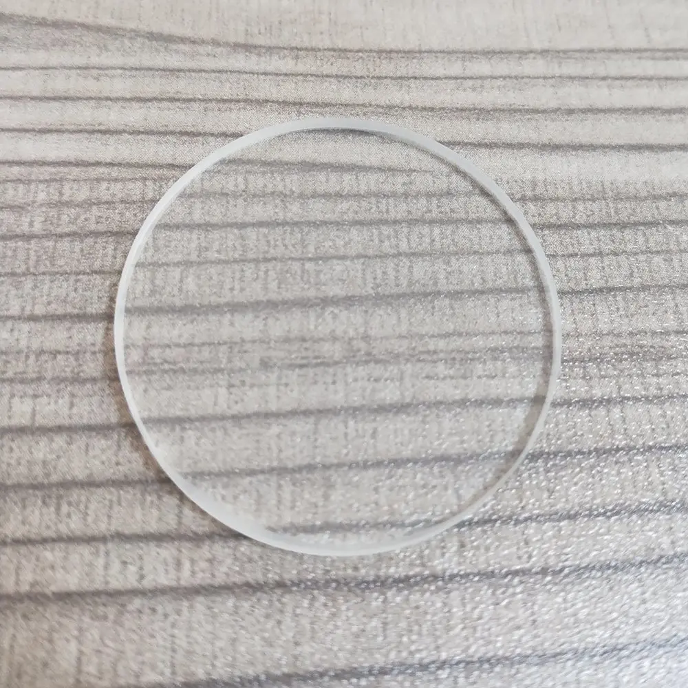 Heat resistant clear borosilicate glass sight glass