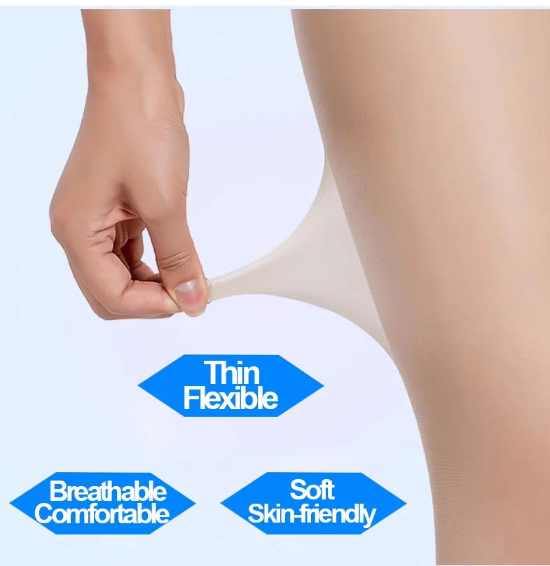 Fashion Women Office Ultrathin Transparent Pantyhose Young Girl Tube Black Nylon Ultra Sheer Sexy Pantyhose / Tights