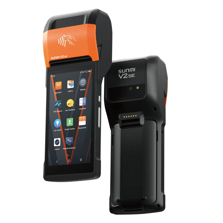 Sunmi V2S кассир заказ Pos платежный аппарат кассовый Система Android 11 портативных