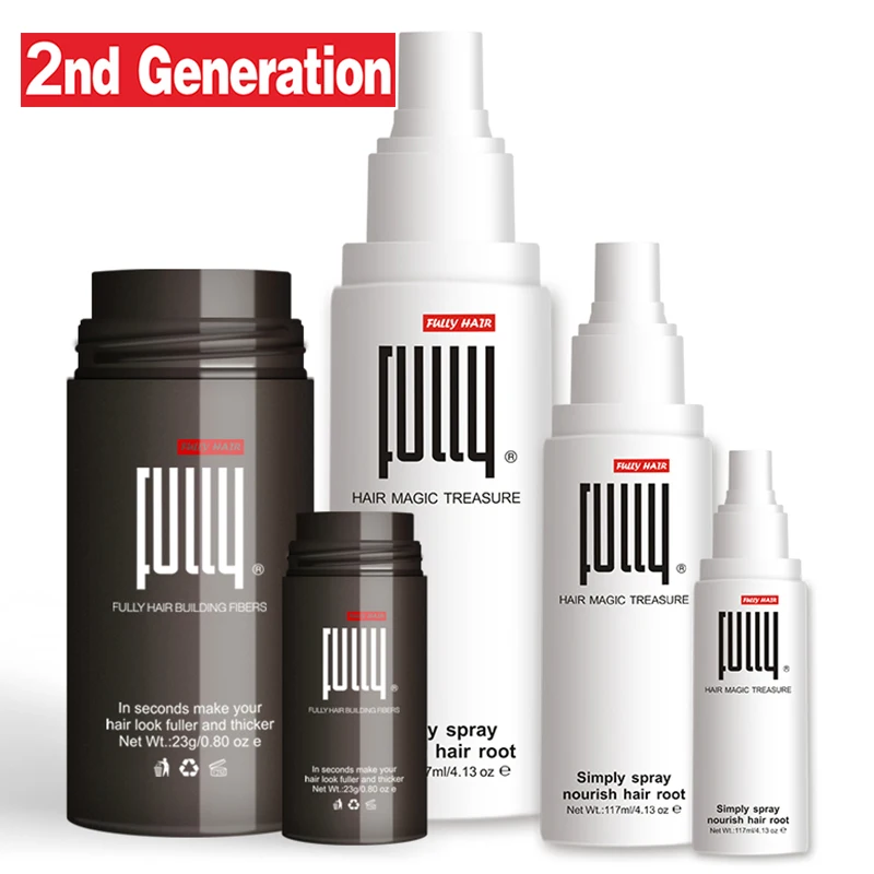 Factory Keratin Hair Treatment FULLY 2nd Generation Plant Keratin Hair Building Fibers For Thickening Hair