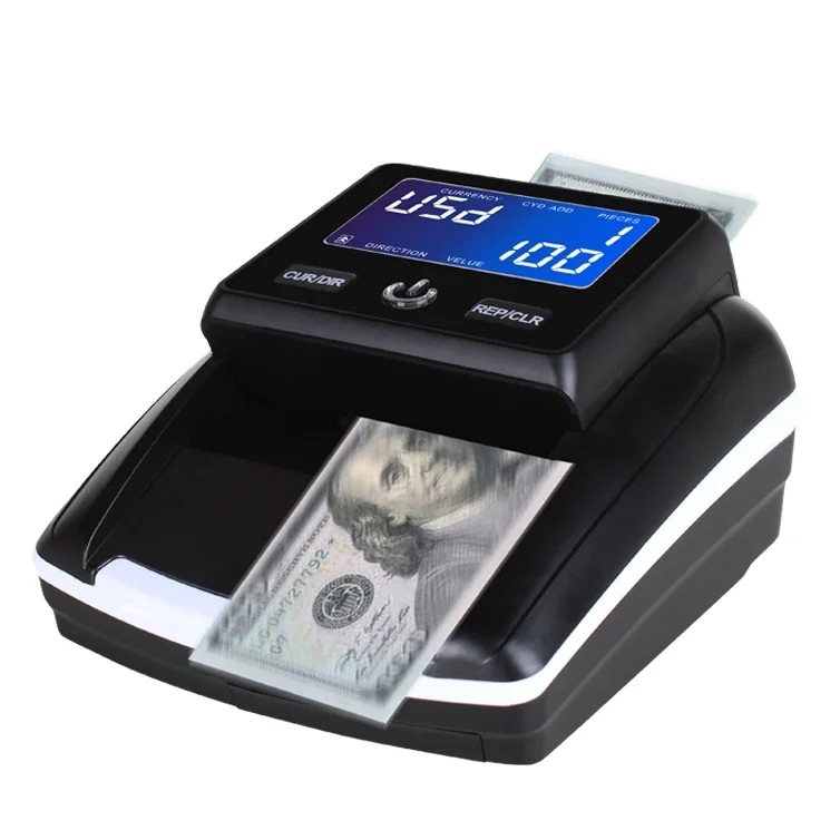 Multi Currency USD EURO GBP Fake Note Detector Machine