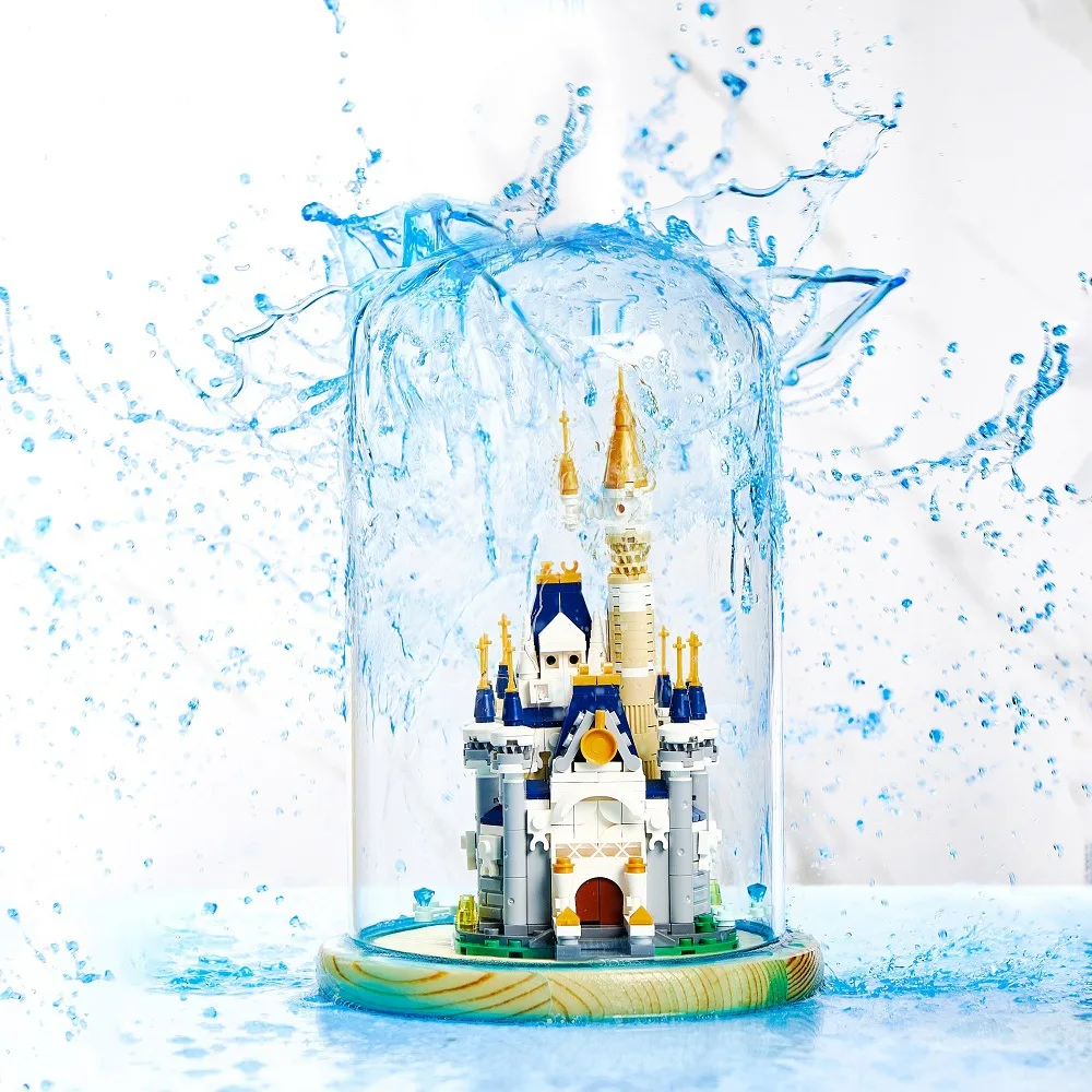 Transparent High Borosilicate Glass Cover Modern Oval Europe Glass Dome Flower 100 Pcs Jar Home Decorations