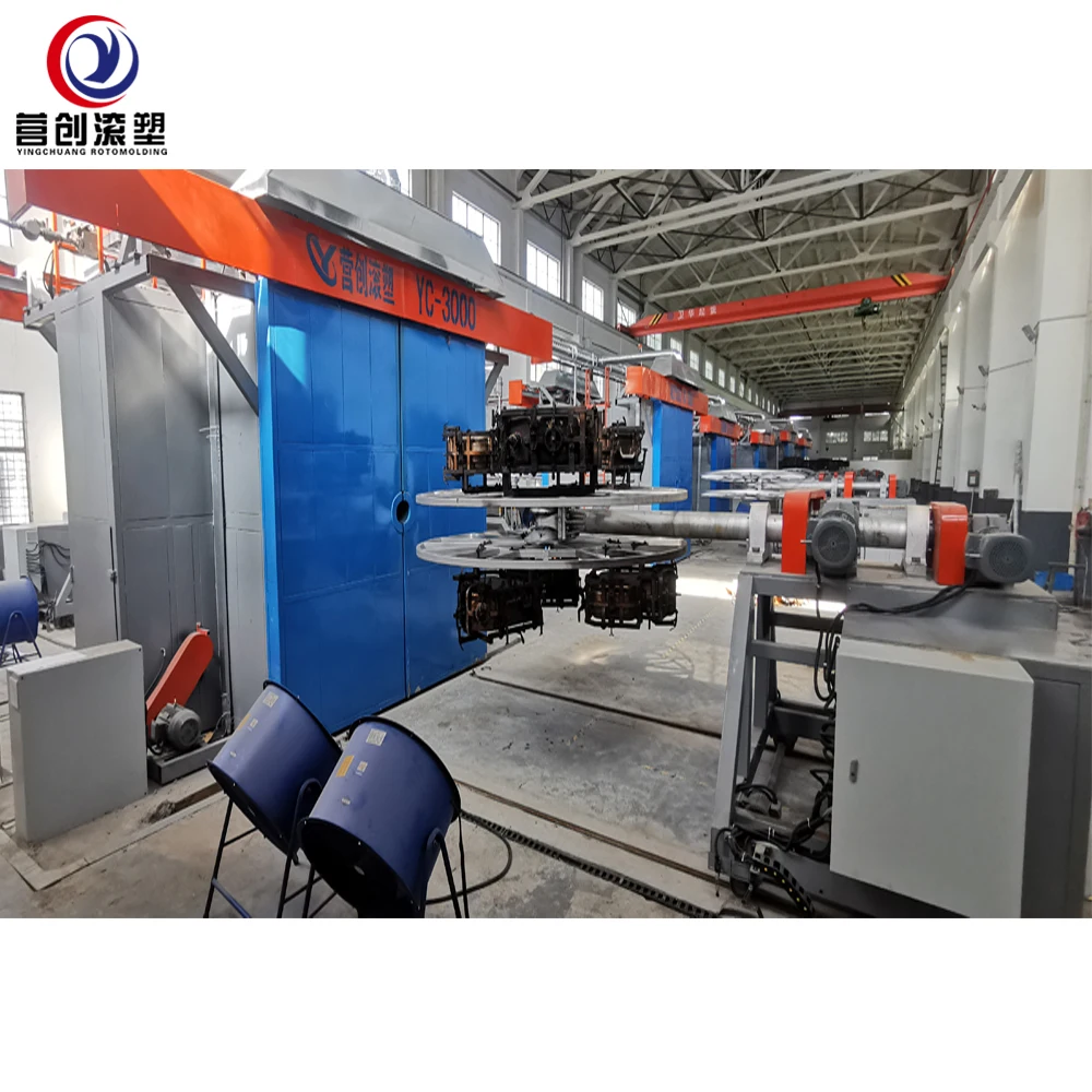 Factory price high quality rotomolfding machine two arms shuttle rotomoulding machine with CE certification