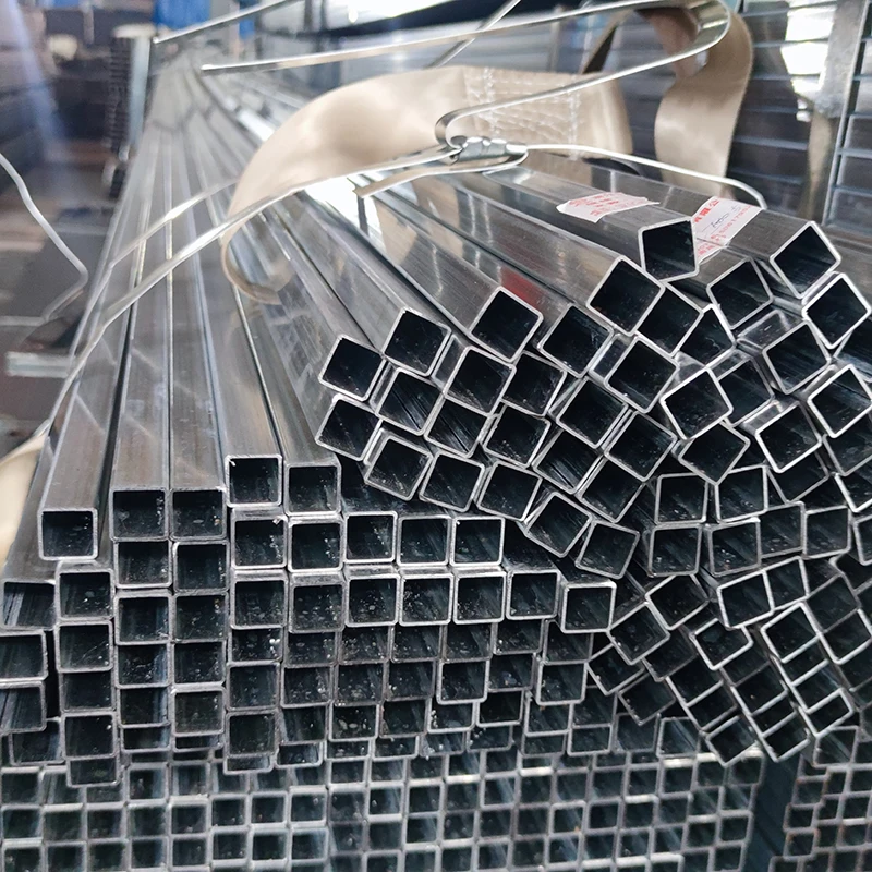 Large Stock S355 Galvanized Iron Rectangular Tube Price GI Steel Pipe Square
