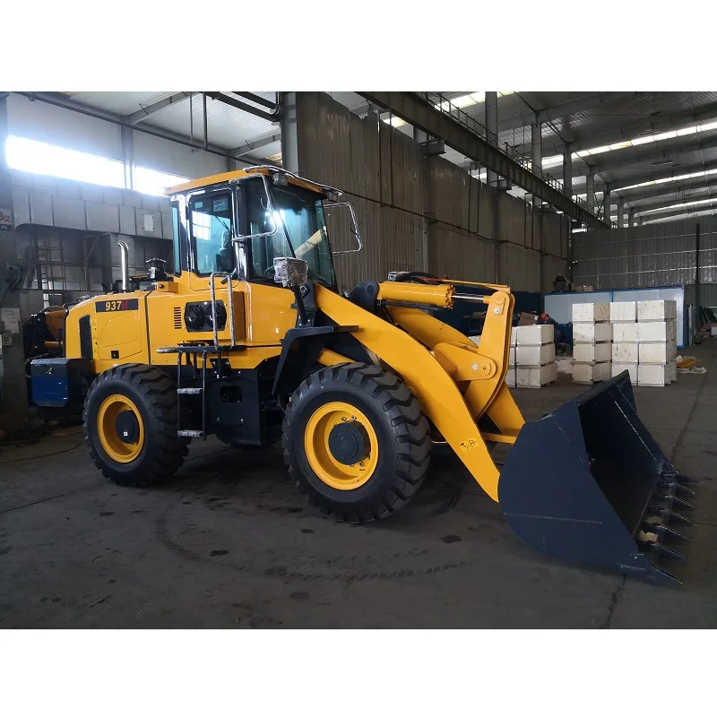 High Efficiency 937H Hydraulic Mini Loader 3ton Wheel Loader