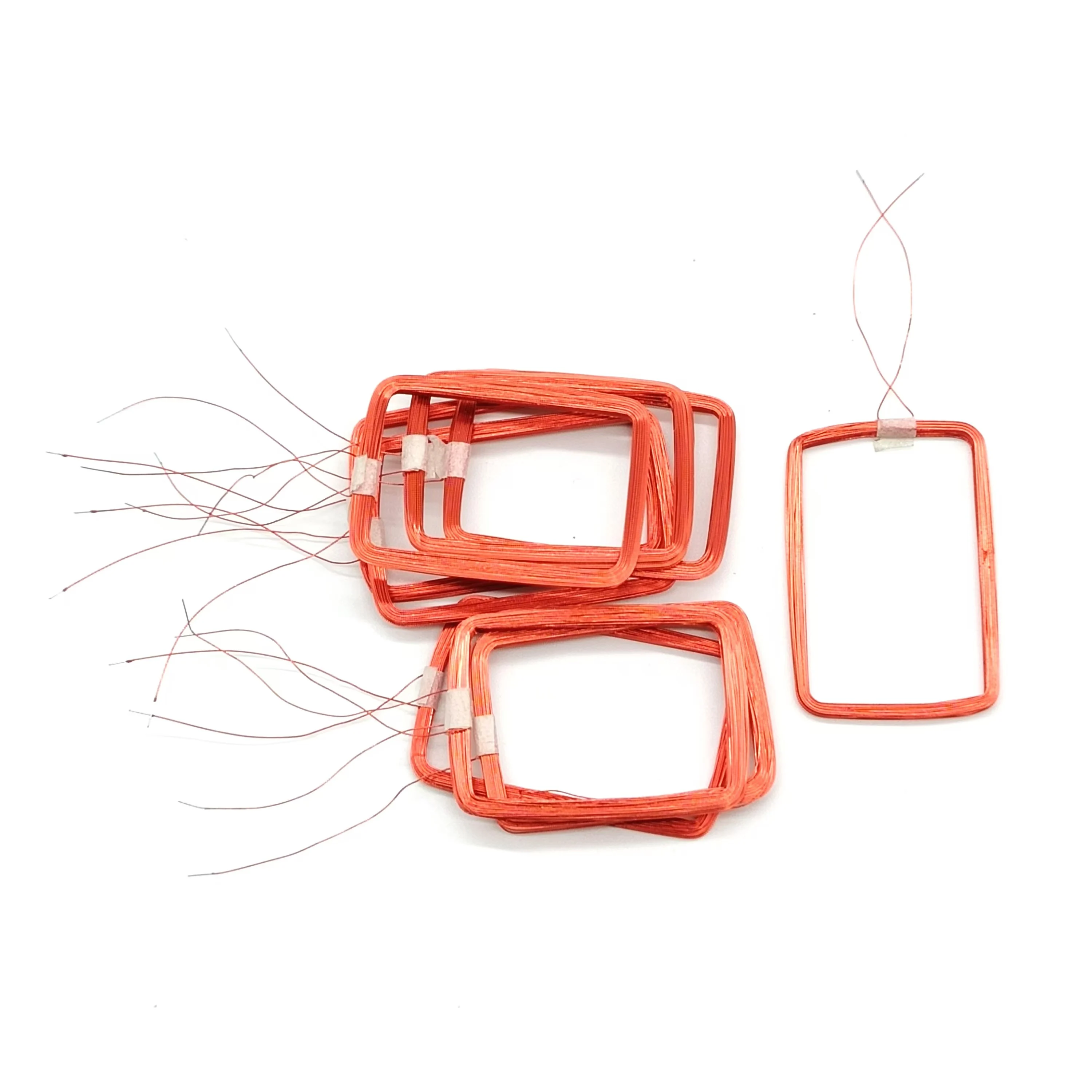 Компактный размер 125 кГц 134 13 56 мГц pke reader antenne rfid медная катушка antena ближнего поля внутренняя антенна