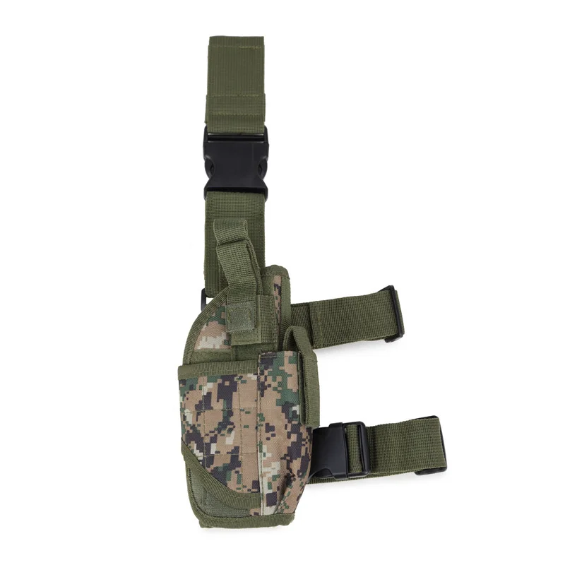Tactical Drop Leg Gun Holster Nylon Gun Case Thigh Leg Holster Sheath