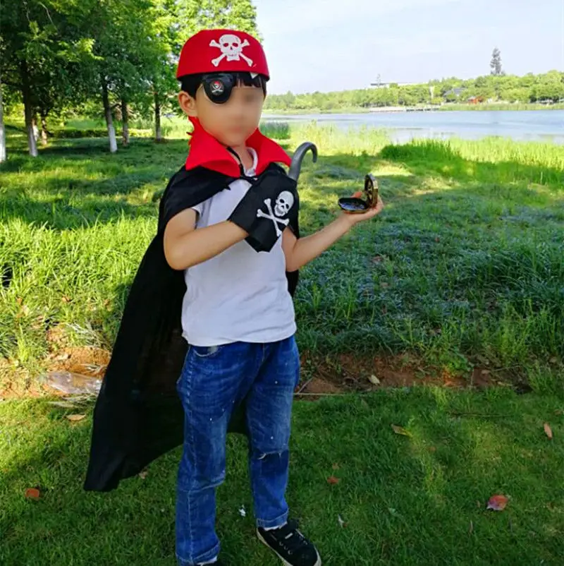 Caribbean Pirates Hook Pistol Eye Mask Cosplay Props Halloween decorations Halloween Costume Props