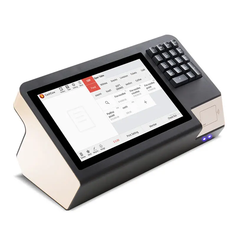 Cashcow pos software pos android machine pos
