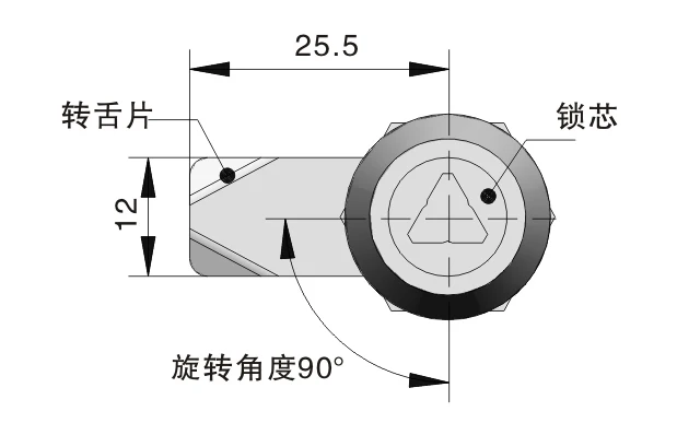 Custom Meigu MS705-F Factory Zinc Alloy lock cylinders Chrome Coated Industrial Cabinet Cam Locks From China