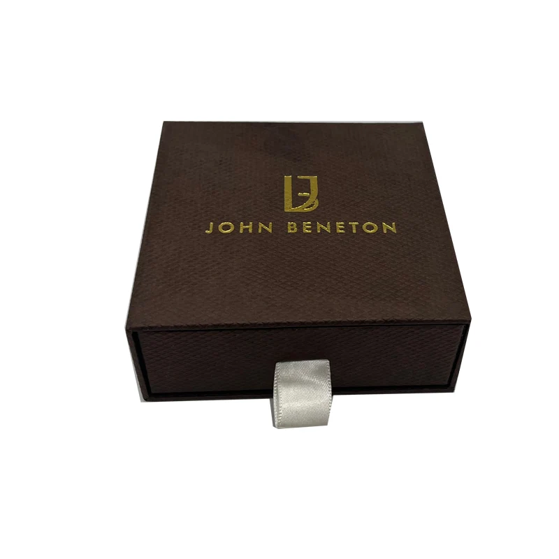 Customized Logo Rectangle Valentine Necklace Bracelet Ring Paper Packaging Cardboard Wholesale Gift Jewelry Box