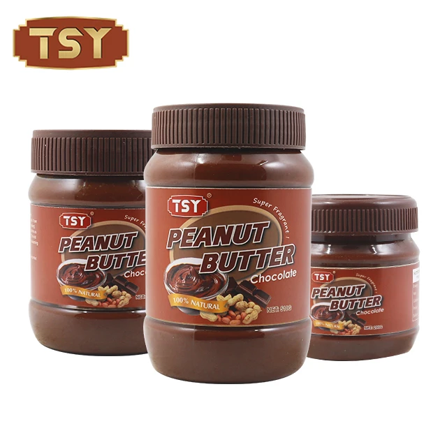 TSY Foods Wholesale Nongmo Peanut Paste Brand Top Quality Premium Cheap Chocolate Peanuts Butter