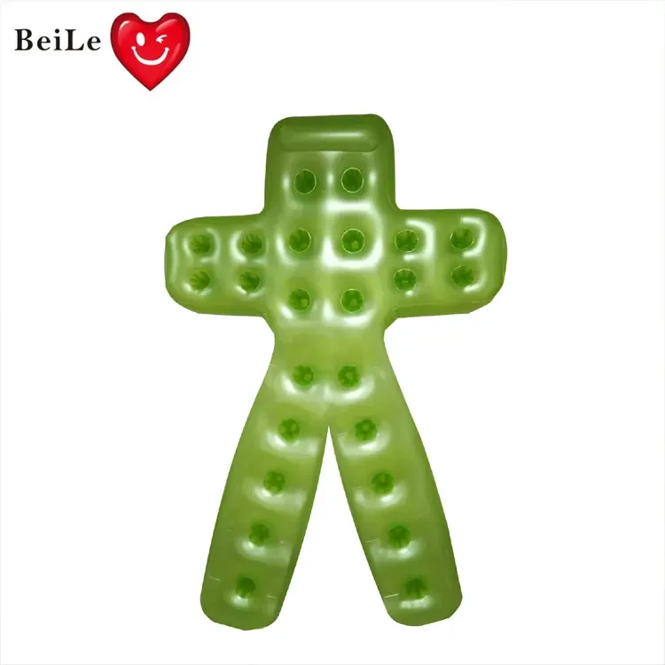 Beili High quality inflatable human body shape pool float for adult