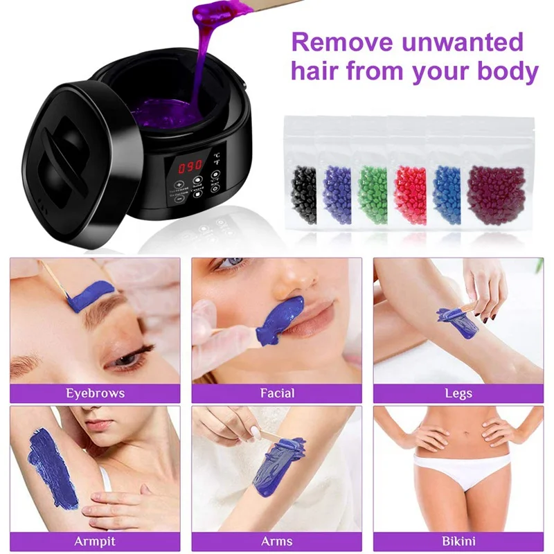 Lulu Youth, Electric Wax Warmer for Hair Removal High-end Digital Wax Heater, Full Body Wax Melt Warmer Wax Heater