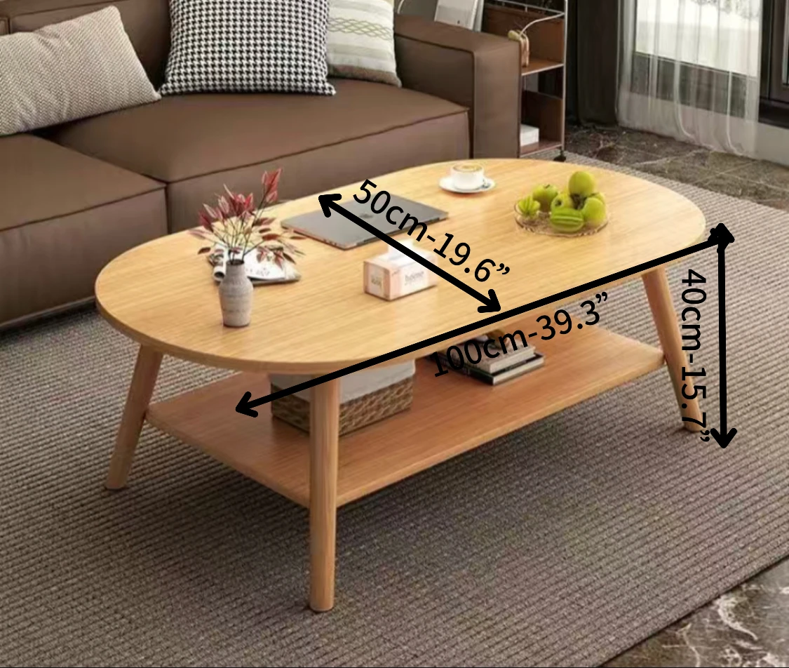 Shaohua specializes in wholesale of home furniture, living room marble, oval double layered coffee tables for sale