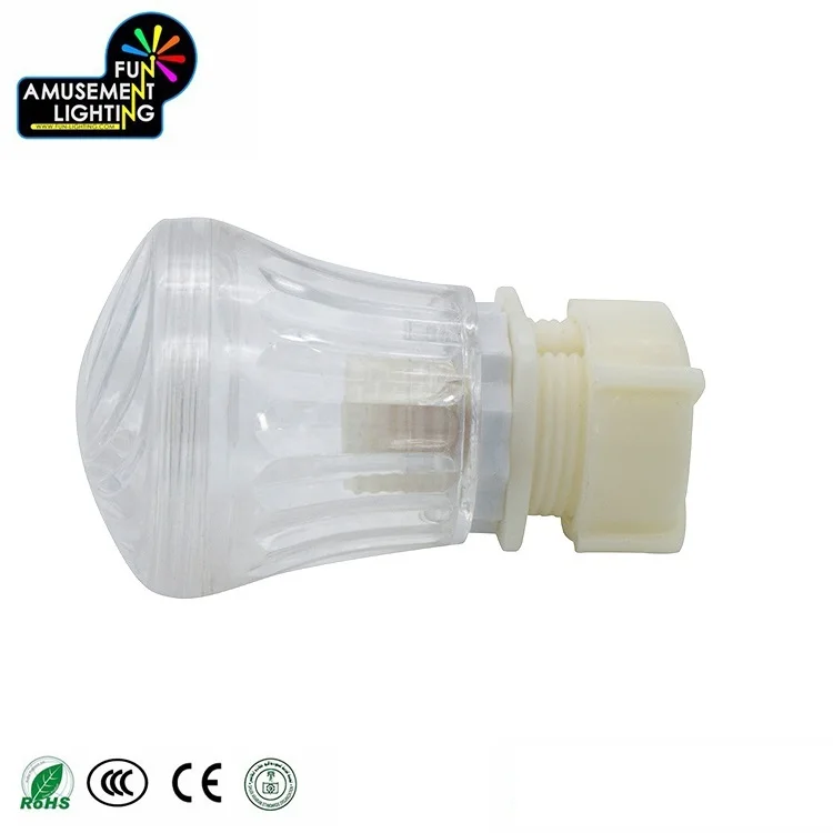 E10 Single Color Amusement Lamp Waterproof Cabochon LED Turbo Rides Lighting LED Piont Light