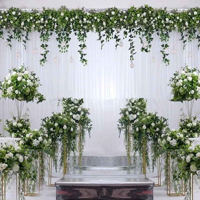 Бесплатная доставка) Большой размер Серебряный напольный стоячий труба ваза оптовая продажа sunyu3782