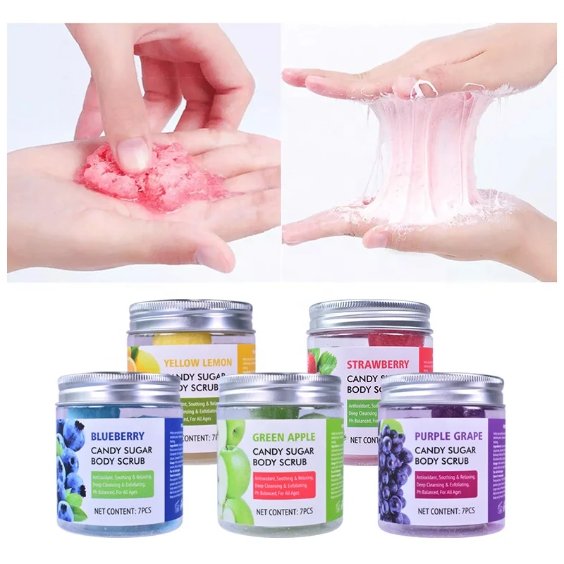Oem Pure Natural Extract Body Scrub Exfoliate Lightening Top Ranking Bodyscrub Balls Avocado Shea Sugar Scrub For Body