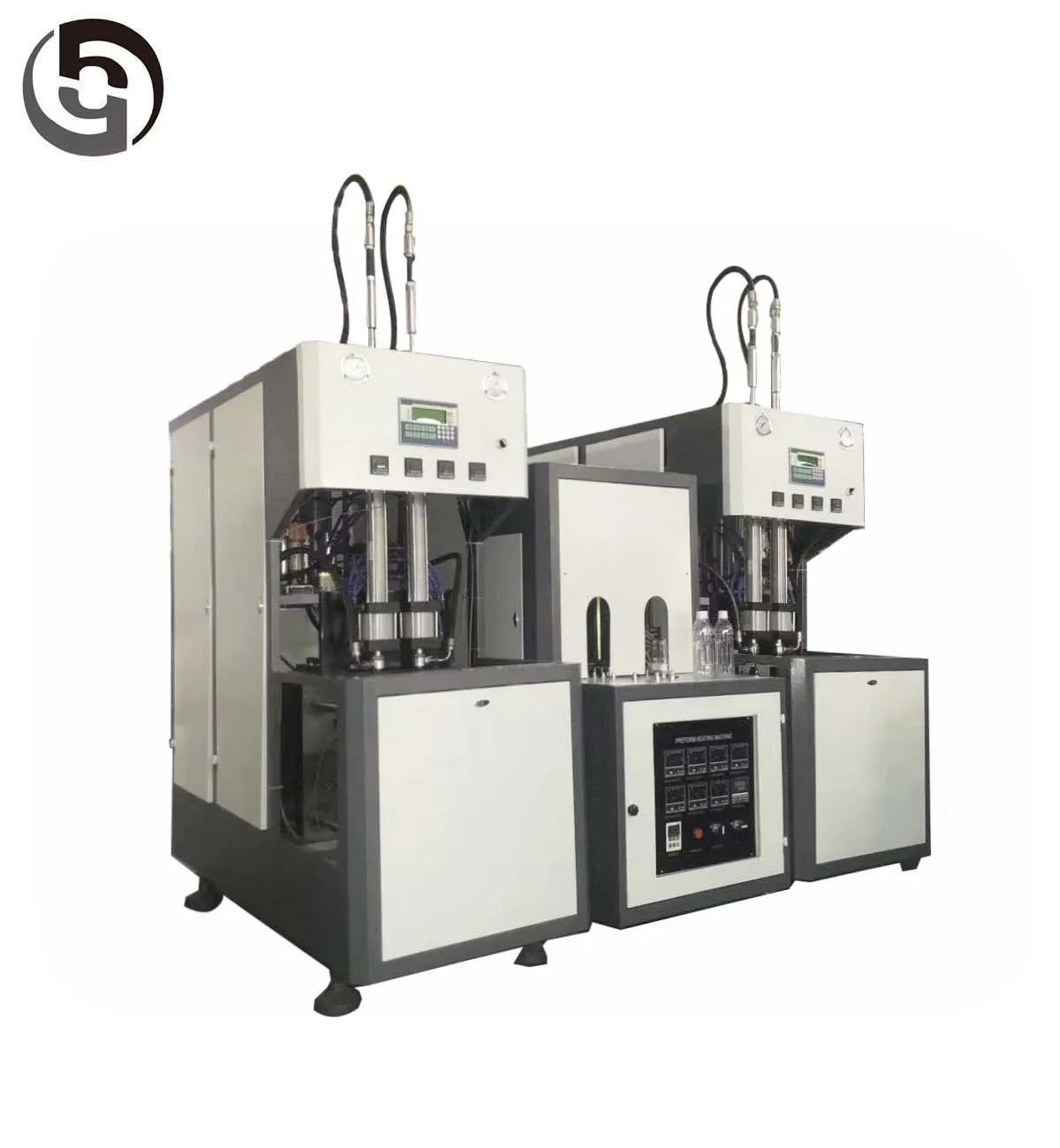 semi automatic hot filling plastic bottle machine/juice bottle making machine