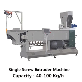 Stainless Steel Twin Screw  Extruder Corn Puff Snack Extruder Machine