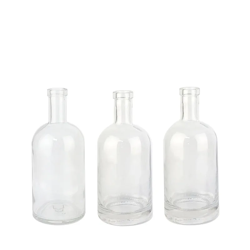 375ml Wholesale Glass Liquor Bottle Whisky Spirit Glass Bottle 700ml 500ml 375ml 200ml For Liquor