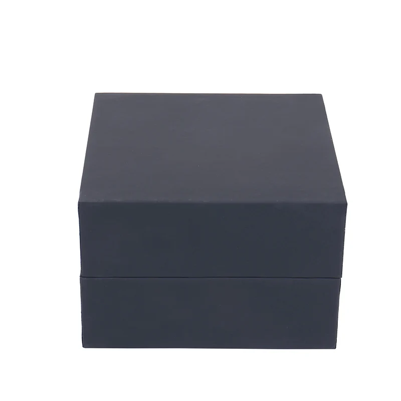 Luxury Custom High Quality Packaging Watch Boxes Wholesale PU Leather Black Watch Storage Box