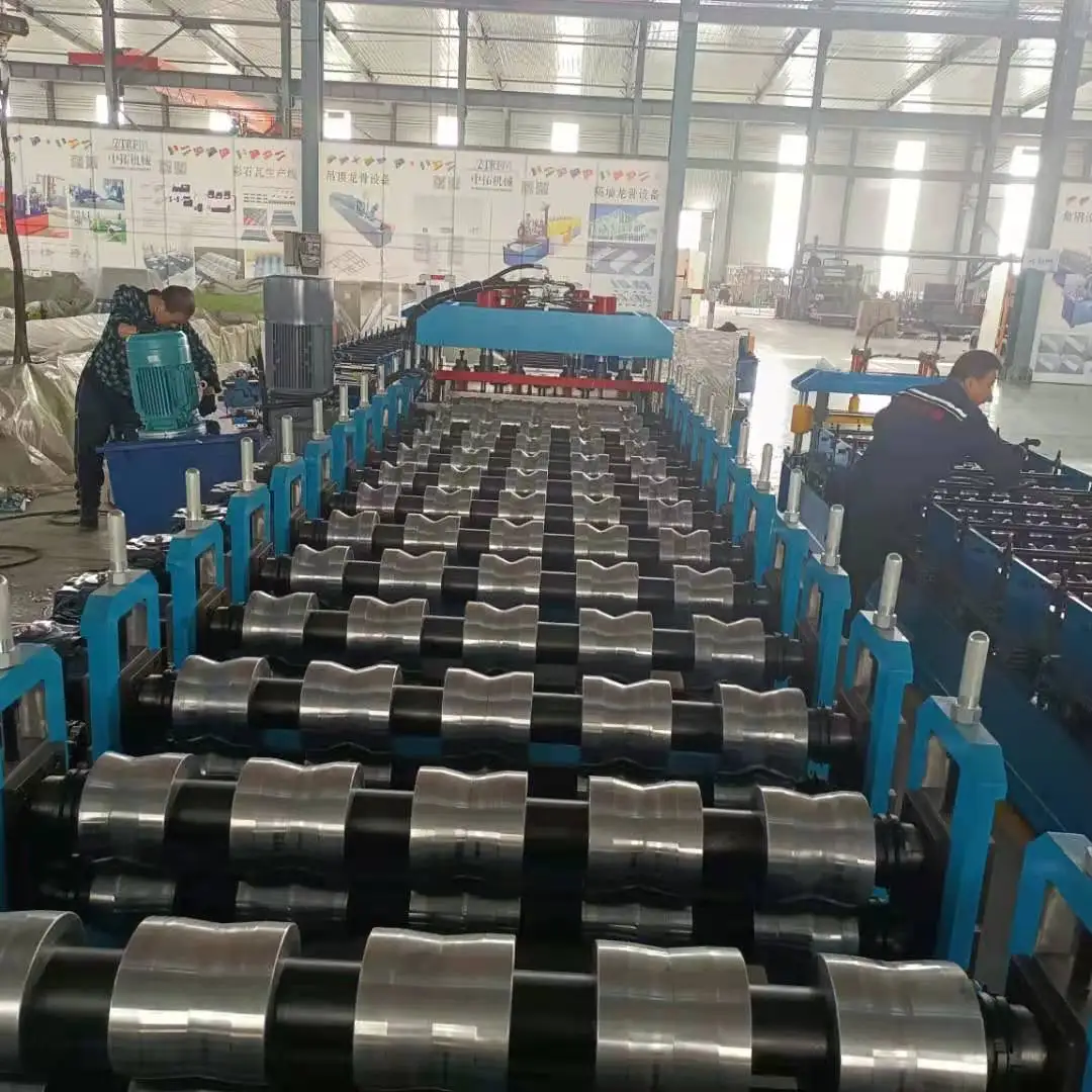ZTRFM OEM ODM Customized High Speed Galvanized Roofing Sheet Roof Tile Roof Panel Making Machine