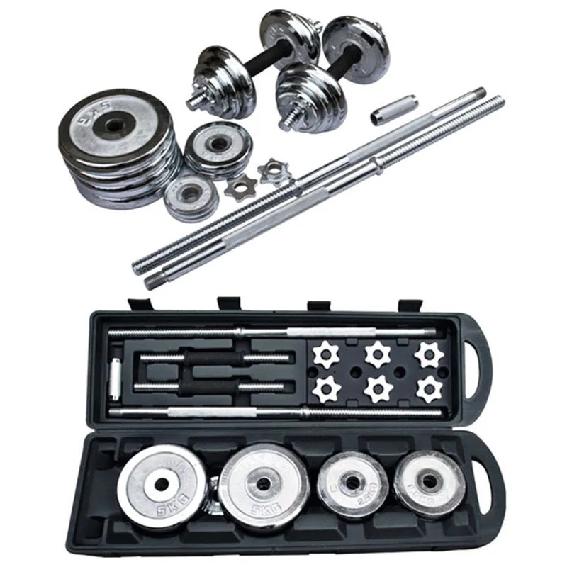 Лидер продаж бодибилдинг Чугунное домашнее оборудование для спортзала тренажер тяжелой атлетики живопись 50 кг регулируемые наборы гантелей