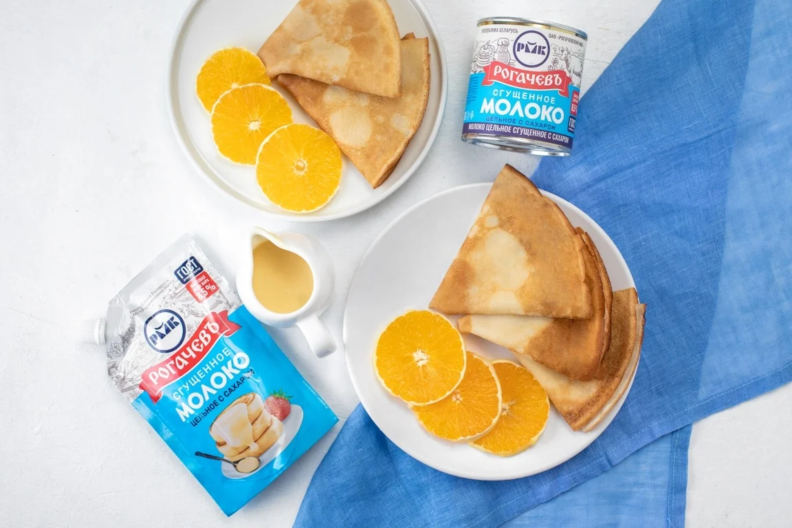 Sweetened whole condensed milk 8.5% fat 650 g in DoyPack/ natural dairy products sweet condensed milk in cans for food