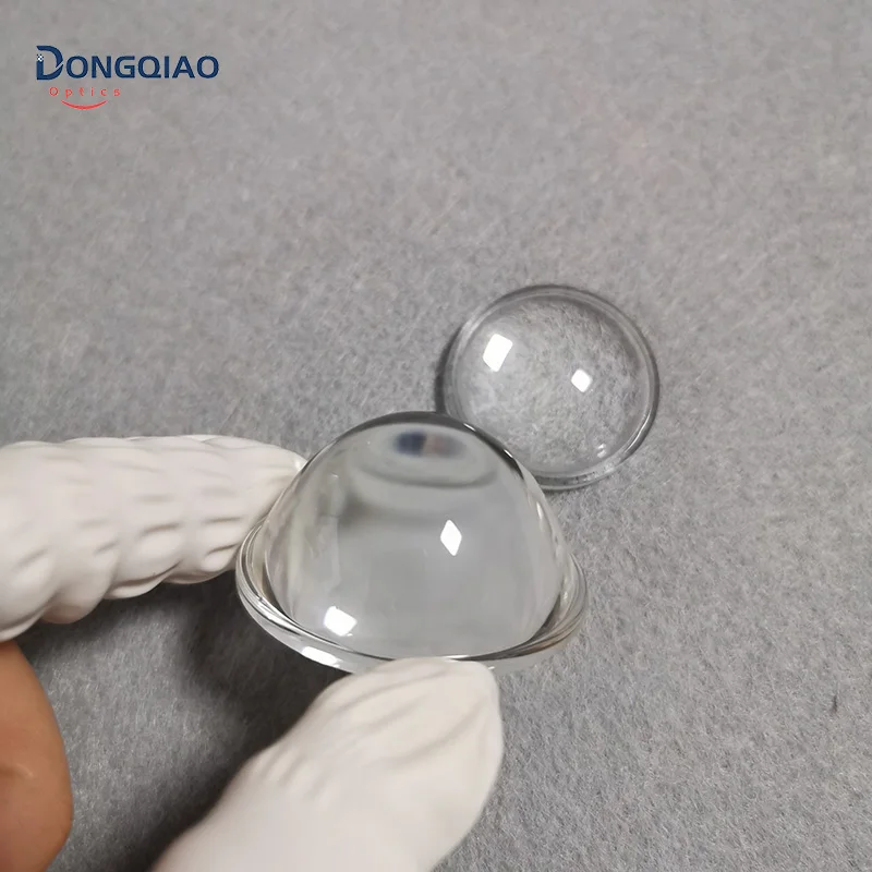 Прямая продажа с завода, модуль линз cob 60 градусов, оптический стеклянный объектив, фонарик, светодиодный оптический объектив