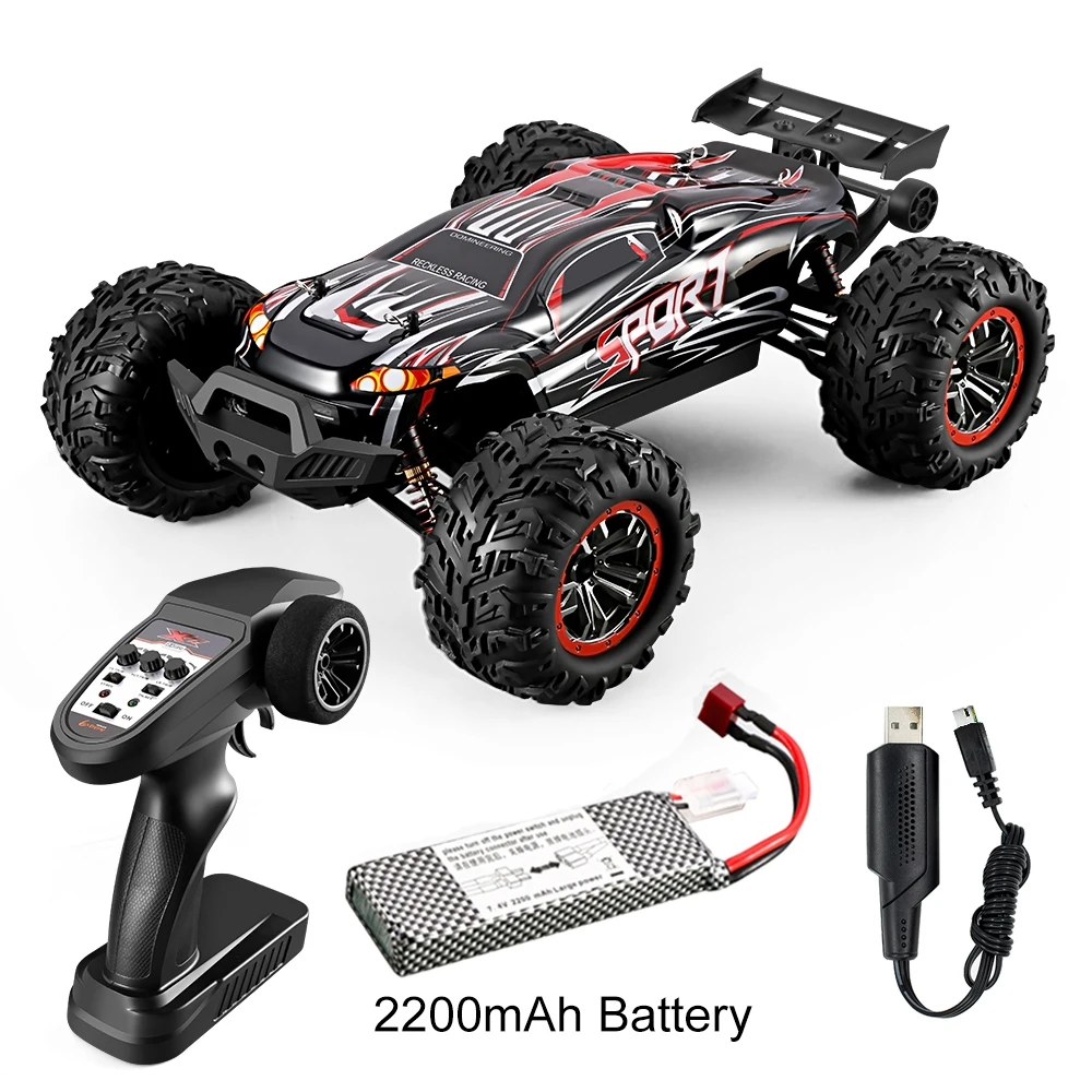 2022 X03A MAX RC CAR 2.4G 1:10 4WD Brushless High Speed 60km / H Large Foot Vehicle Model Off-road Vehicle For Children Toys