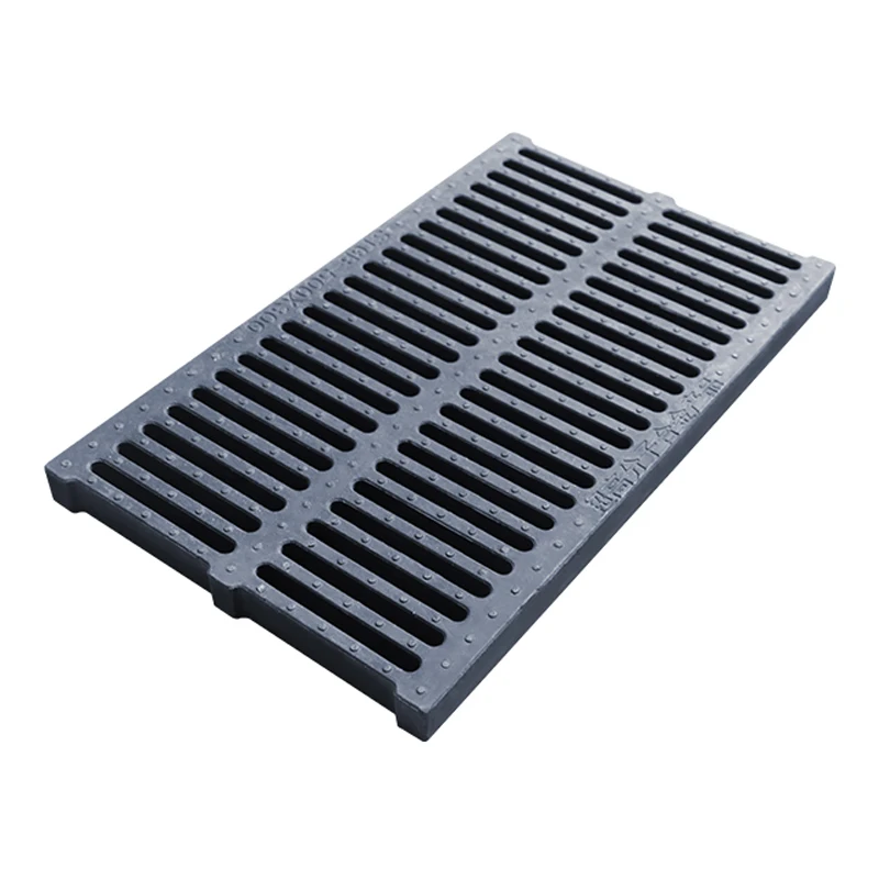 Plastic Black Sidewalk Gully Grate Road Drain Covers Linear Floor Drain  Drainage Channel Grate
