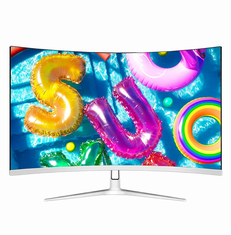  Оптовая продажа изогнутый игровой СВЕТОДИОДНЫЙ монитор 27 дюймов FHD 1080P 144 Гц для ПК