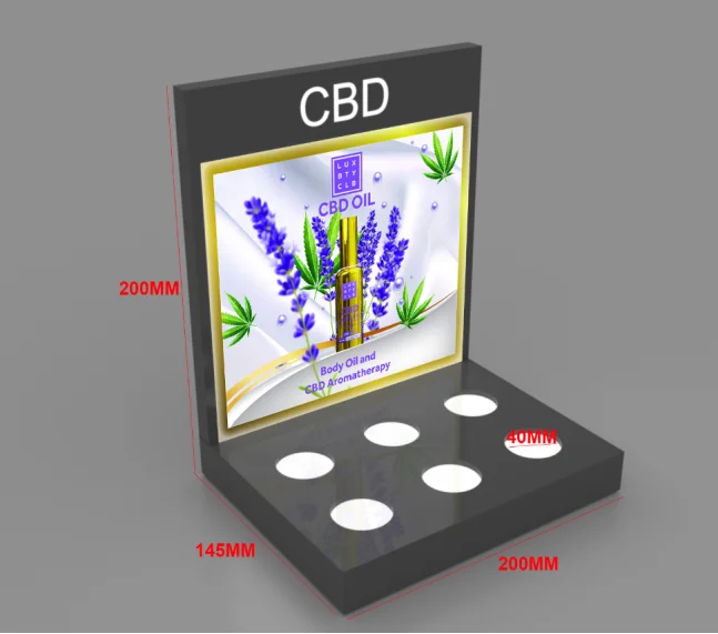 
cosmetic acrylic display stand table top acrylic makeup display 