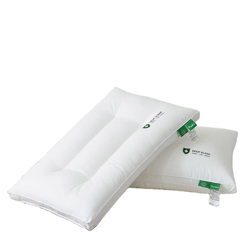 Neck Bed Pillows Hypoallergenic Machine Washable Pillow Fluffy microfiber filling