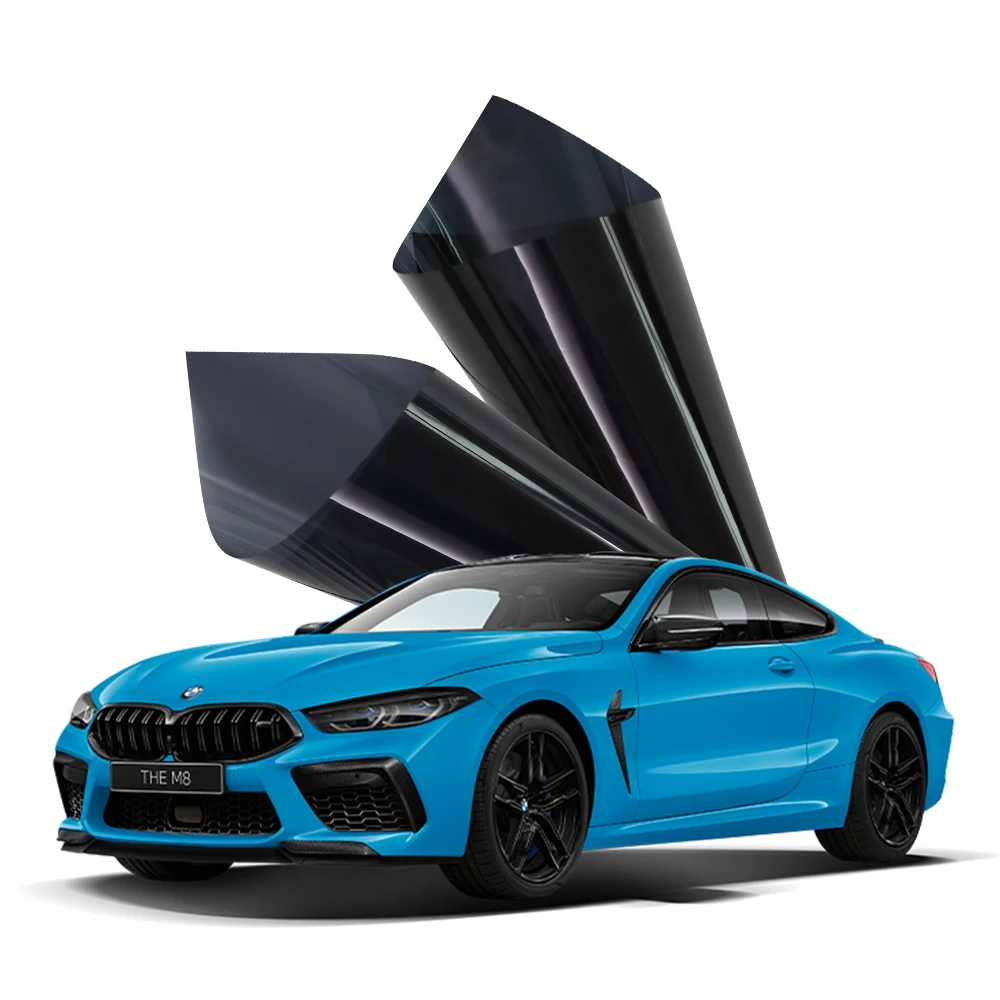ZT05 Easy Installation Wholesale 1.52*30m Anti Scratch Film Solar Automotive Window Film Cheap 1 Ply Car Tint Film