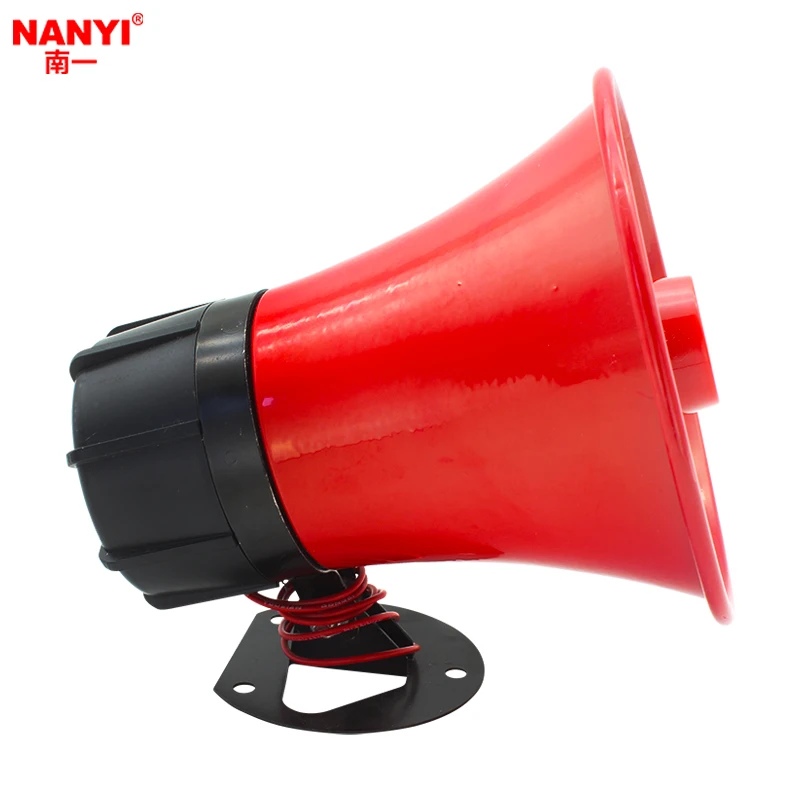 120 high decibel alarm speaker 220V high-power metal 12V24V industrial home with high pitched anti-theft alarm 30W