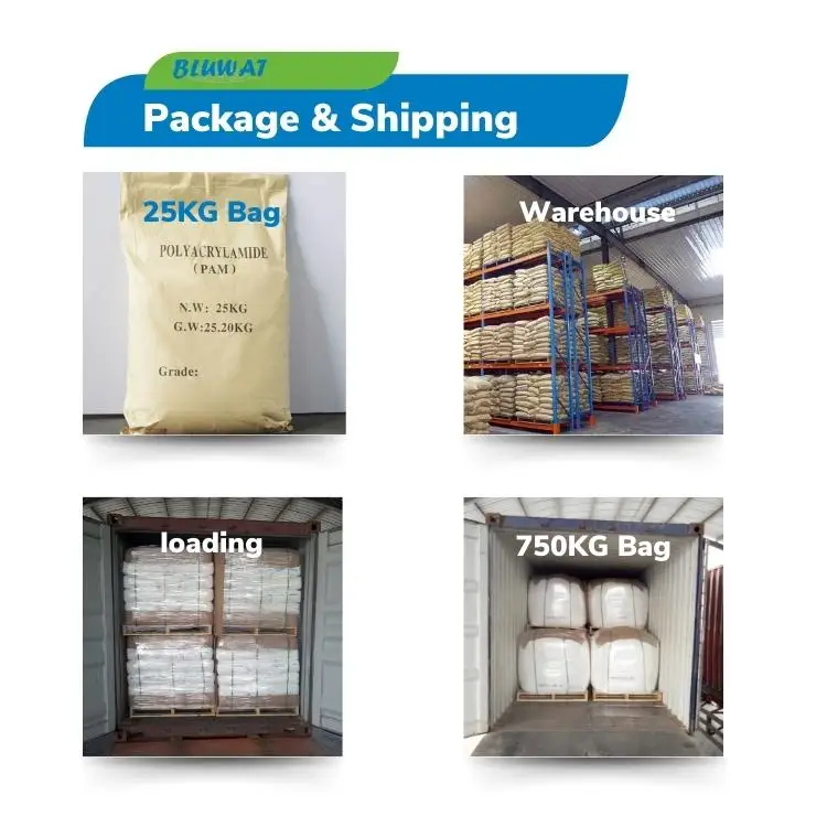 Nonionic Polymer Polyacrylamide PAM Powder Chemical Water Flocculation Agents