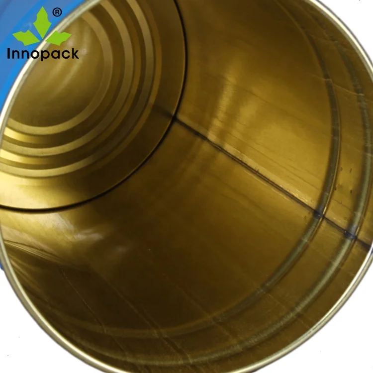 UN 25L round metal pail bucket barrel drums manufacture empty tin paint pail and steel drums