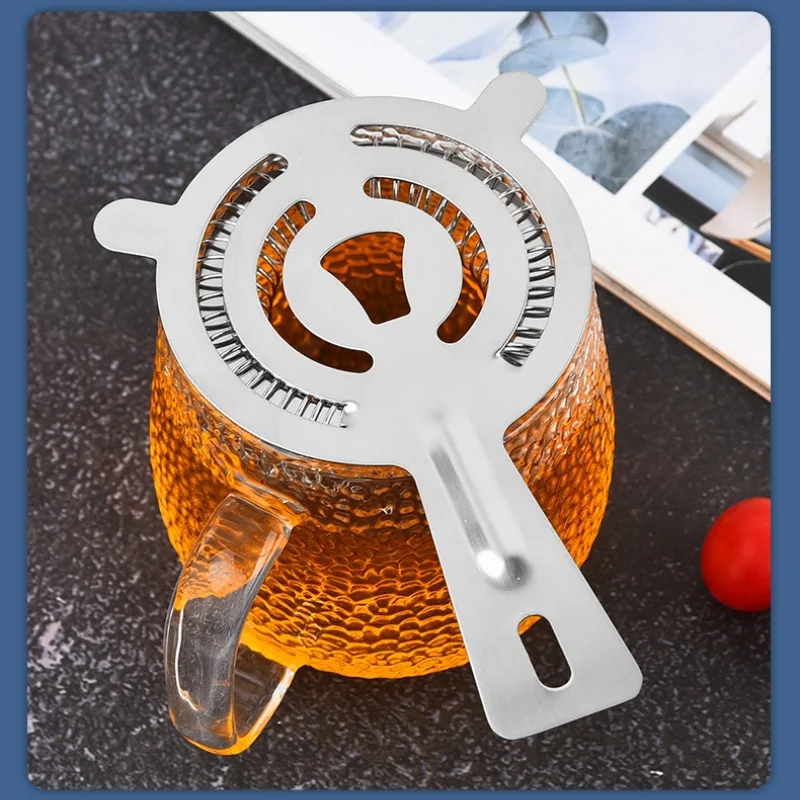 High Quality 304SS Food Grade Bartending High Density Spring Bar Tool Drink Strainer Bar Accessories Strainer Ice Strainer