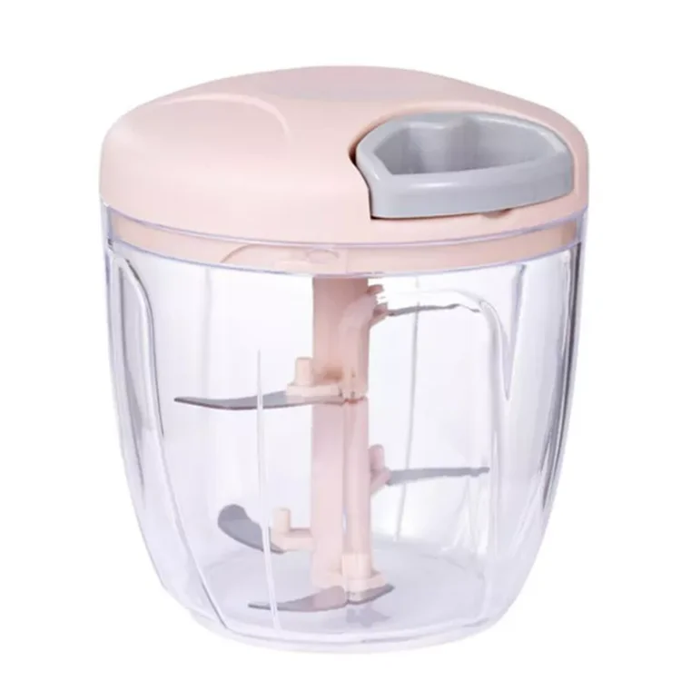 Best Sell Kitchen Gadgets Garlic Crusher Mini Food Slicer Onion Choppers Masher Manual Vegetable Chopper