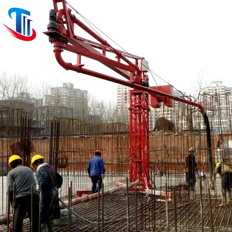 Electrical Remote Control Concrete placing boom  Spider Concrete Placing Boom for Construction