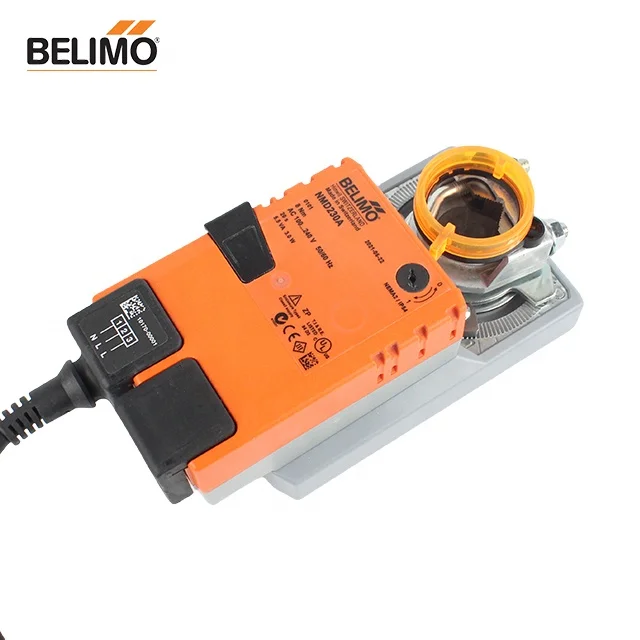 BELIMO 8Nm AC100-240V NMD230A in stock Damper actuator 8 Nm  Control Open/close 3-point  20 s swiss orignal CE HVAC system IP54